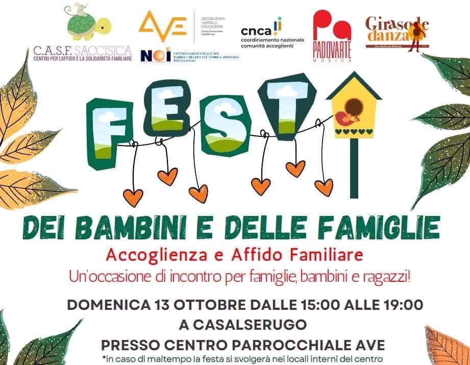 Festa dell'accoglienza e dell'affido familiare 